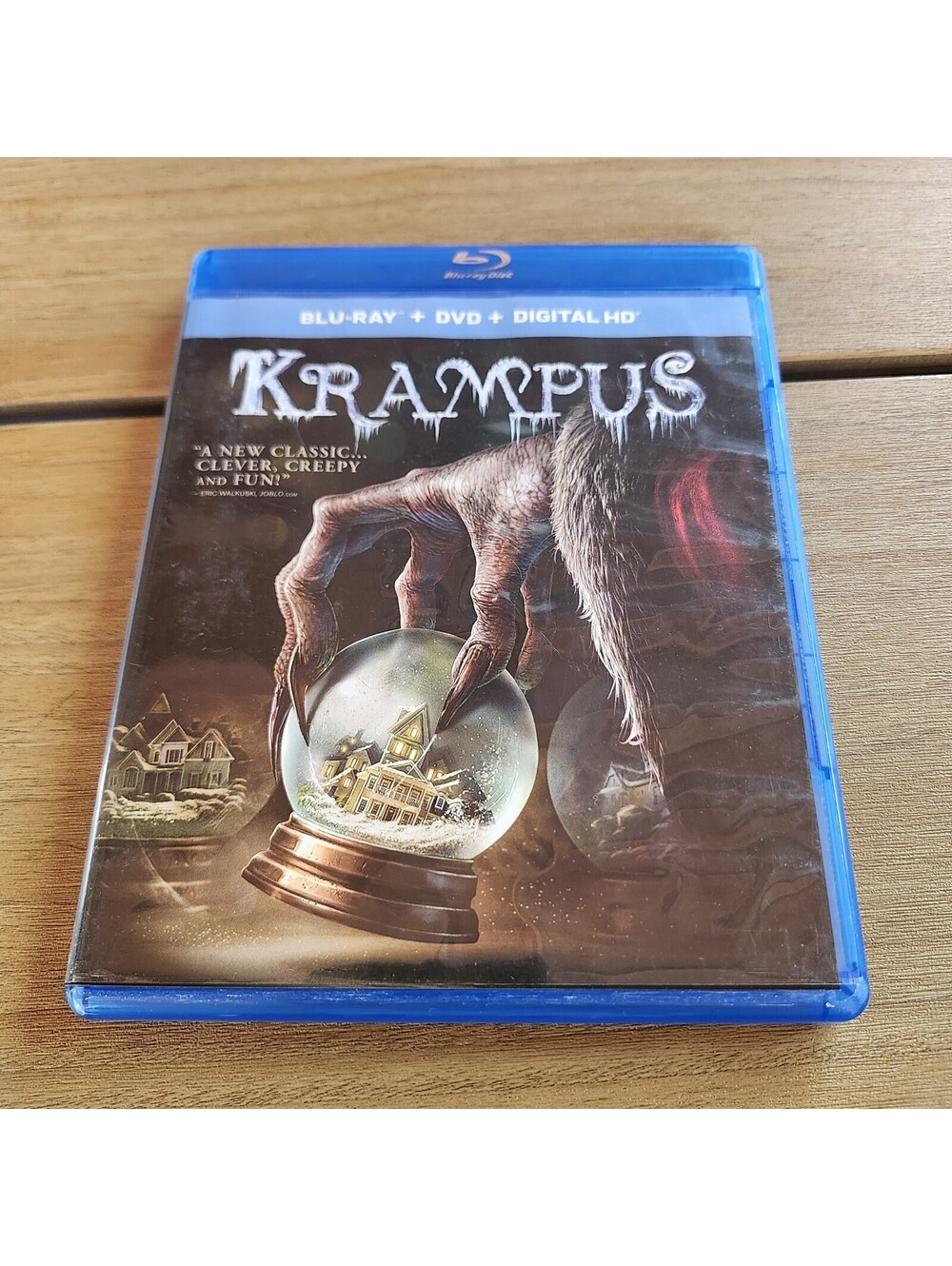 Krampus (Blu-ray, 2015) 2 Disc Set, Like New
